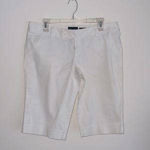 The Limited white shorts